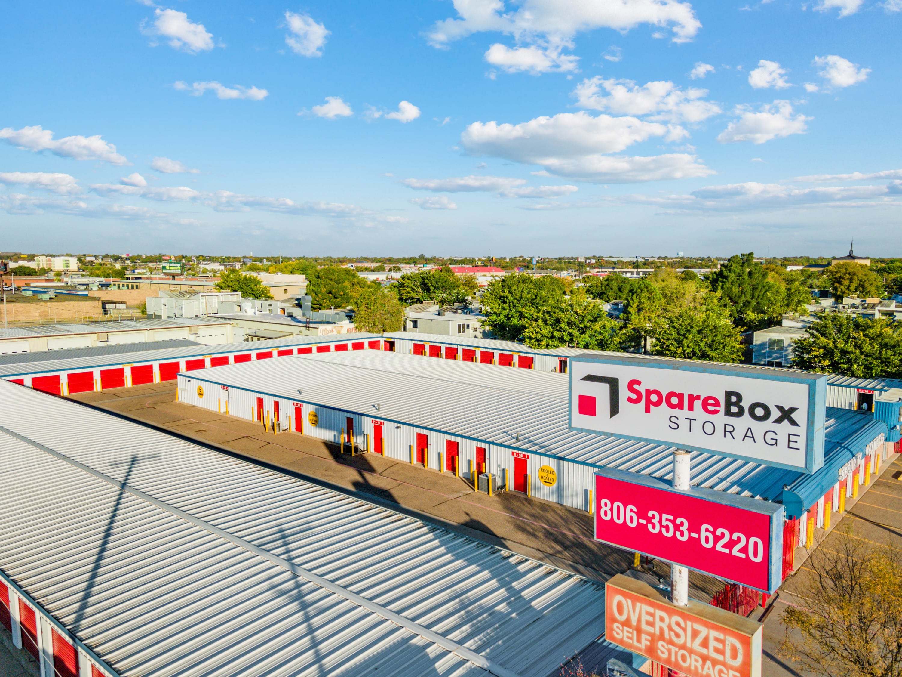 Residential and commercial storage in Amarillo, TX starts here | SpareBox Storage
